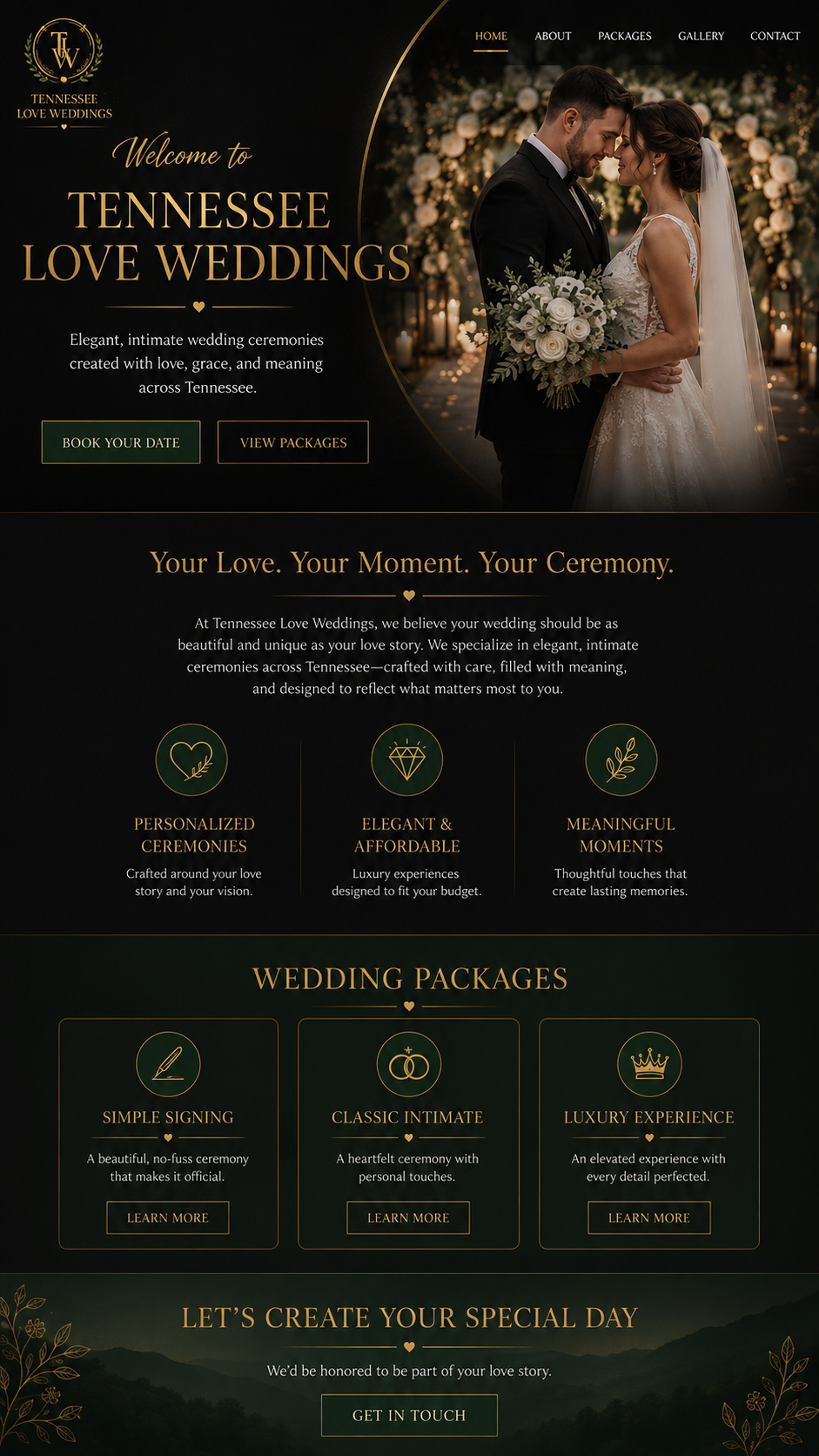 Tennessee Love Weddings